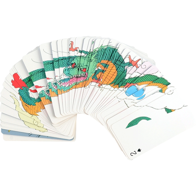 四彩龙牌fanningdeck魔术道具