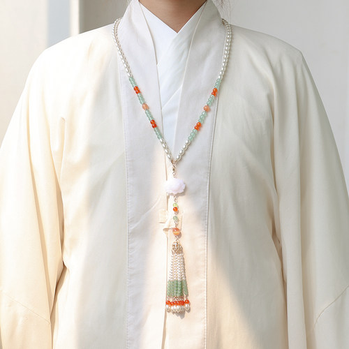 汉服古风长璎珞背云超长