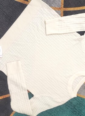 Caldicekris女款毛衣白色9119打底衫薄款时尚休闲流行百搭圆领