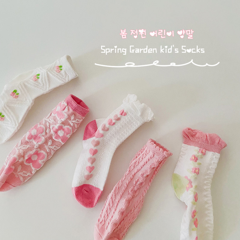 女童袜子春秋薄款纯棉儿童夏季网眼袜宝宝小童女孩粉色花边公主袜,童装/婴儿装/亲子装,儿童袜子(0-16岁),淘宝优惠券,粉丝福利购,淘宝优惠卷