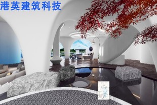 GRG厂家石膏板吊顶材料剧院展厅天花板面隔墙体柱子异形吧台定制