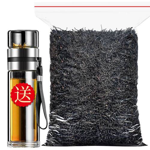 玻璃杯正山小种红茶桐木袋装