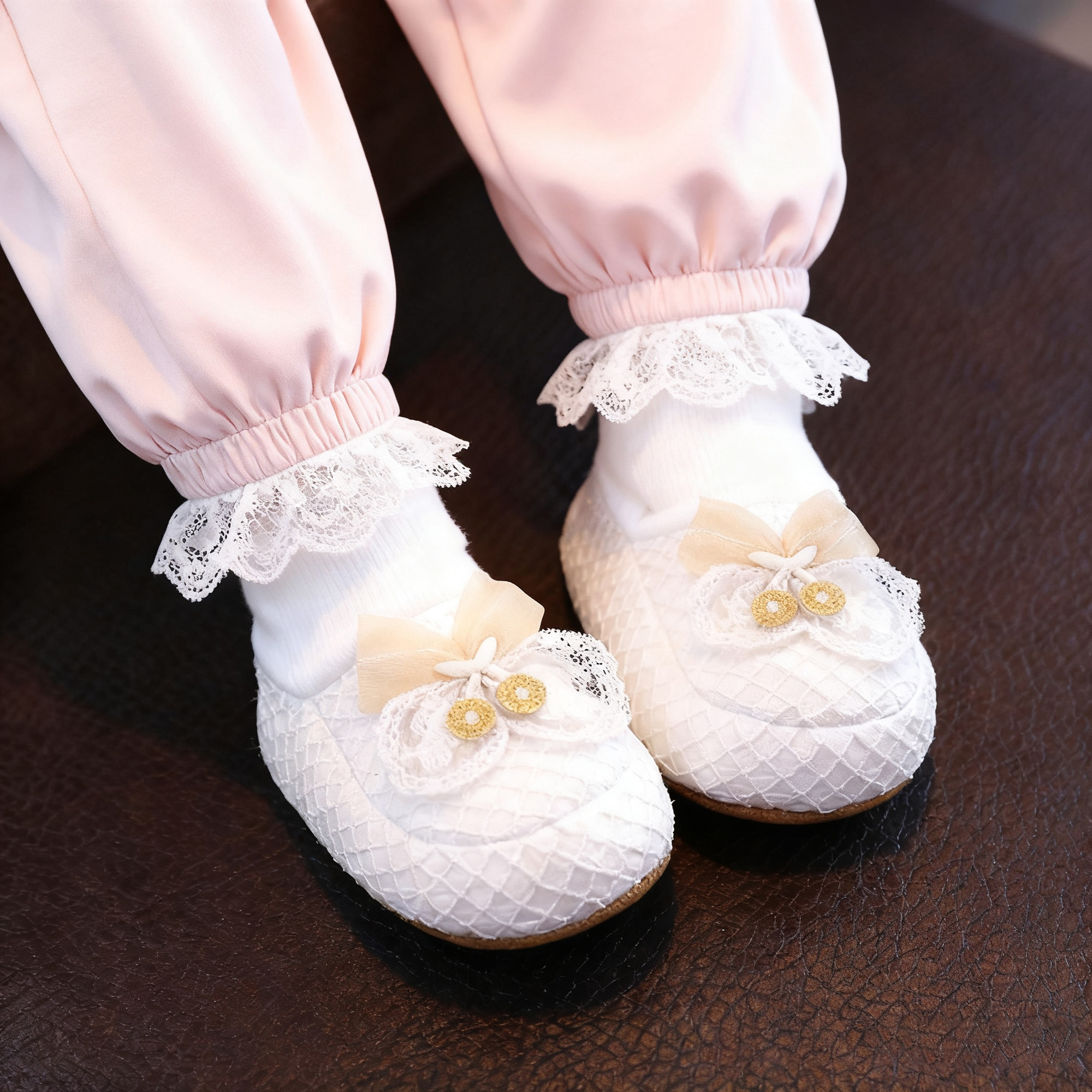 婴儿鞋子春秋冬款加绒软底步前鞋