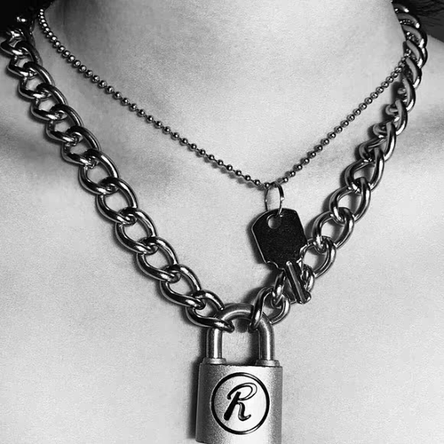 『现货』原版开模 NANA同款南京锁项链 小众朋克钛钢情侣配饰