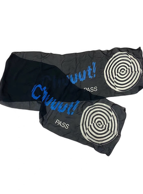 『区别市面-现货秒发』Undercover 06ssT期漩涡印花丝巾 UC围巾