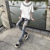 现货 Undercover Scad期白蝎子虫洞短袖 原版 开发手工破坏糜烂