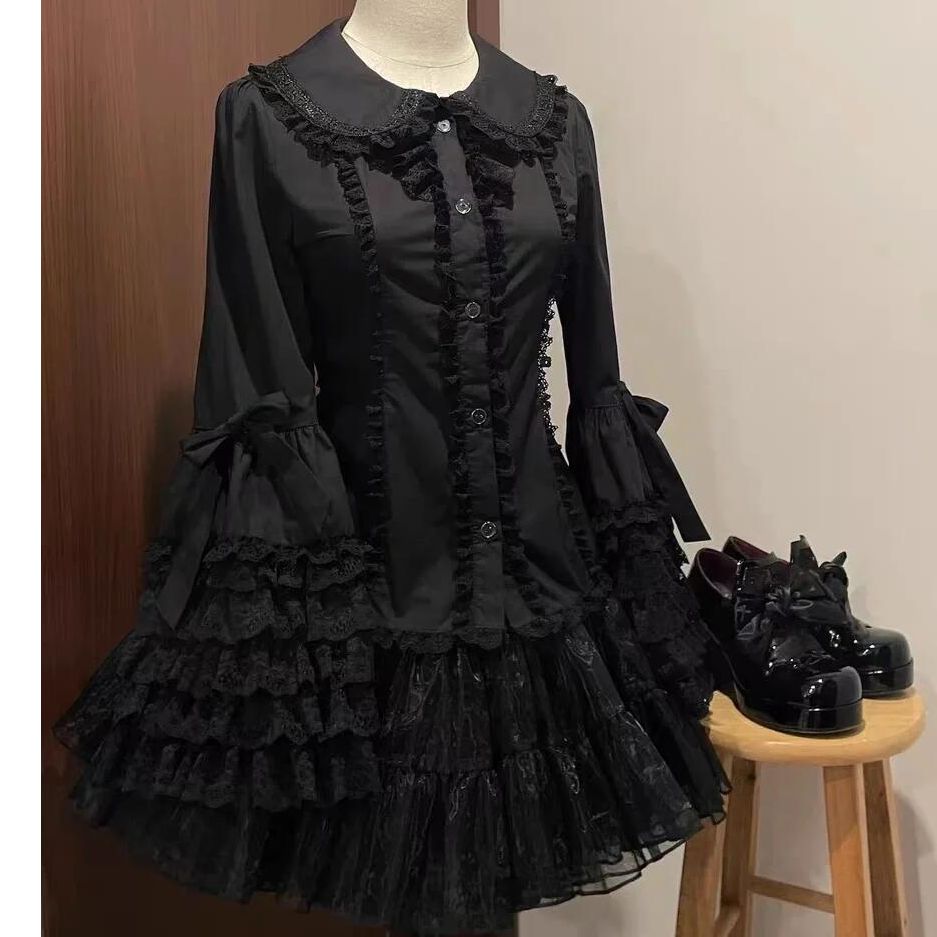 【梦孚子】姬袖内搭doll感衬衫