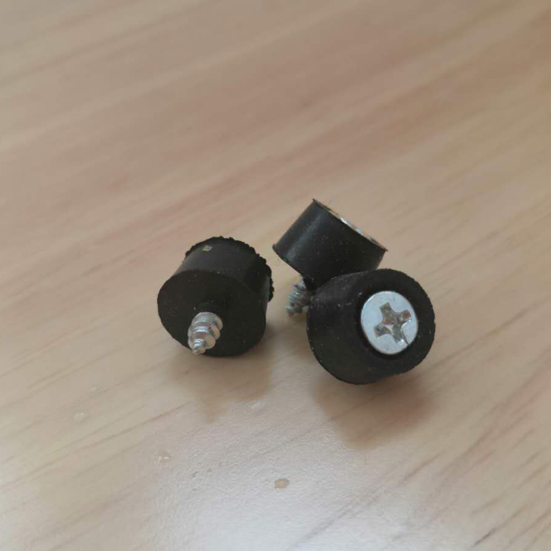 防滑垫橡胶脚垫配螺丝