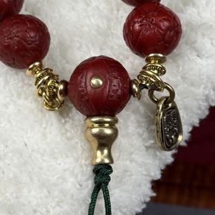 黄铜文玩万向轴套装凤眼星月猴头菩提万能三通配件背云弟子珠纯铜