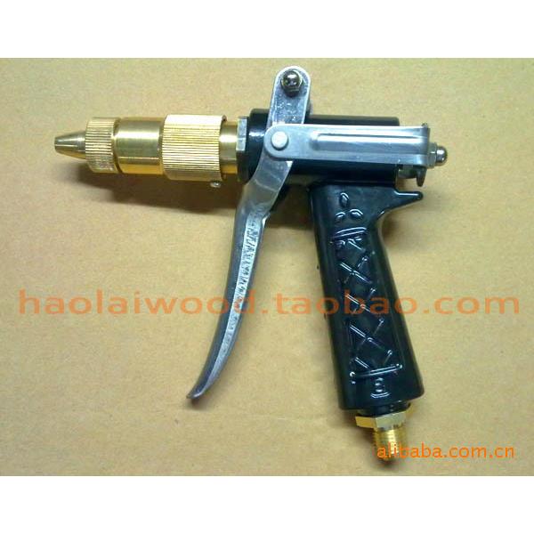 280 380高压洗车水枪 喷枪 铜头水枪头 高压清洗机枪 洗车枪