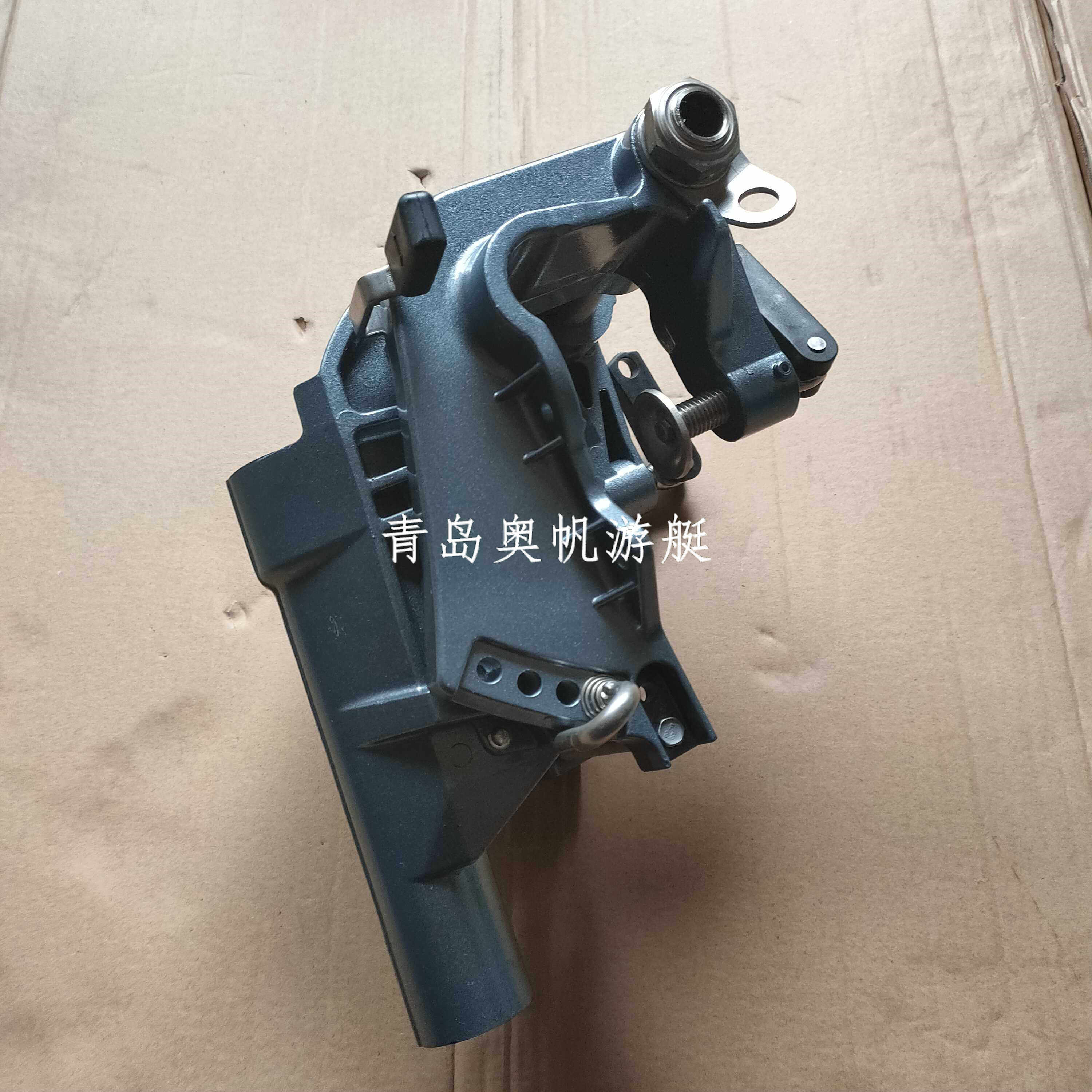 雅马哈船外机旋转支架回转托架挂架总成派尼尔双马百胜15/18马力