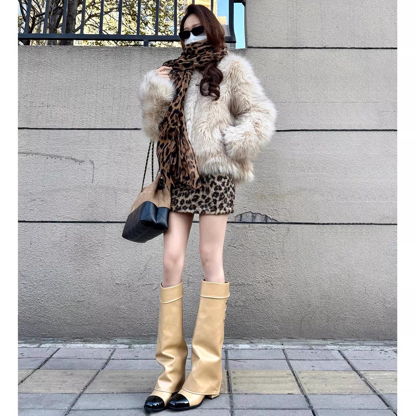 豹纹包臀裙女春季2026新款高腰显瘦辣妹风A字短裙咖色气质半身裙,女装/女士精品,半身裙,淘宝优惠券,粉丝福利购,淘宝优惠卷