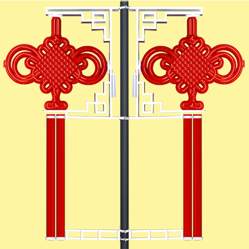 户外led中国结路灯杆节日装饰灯