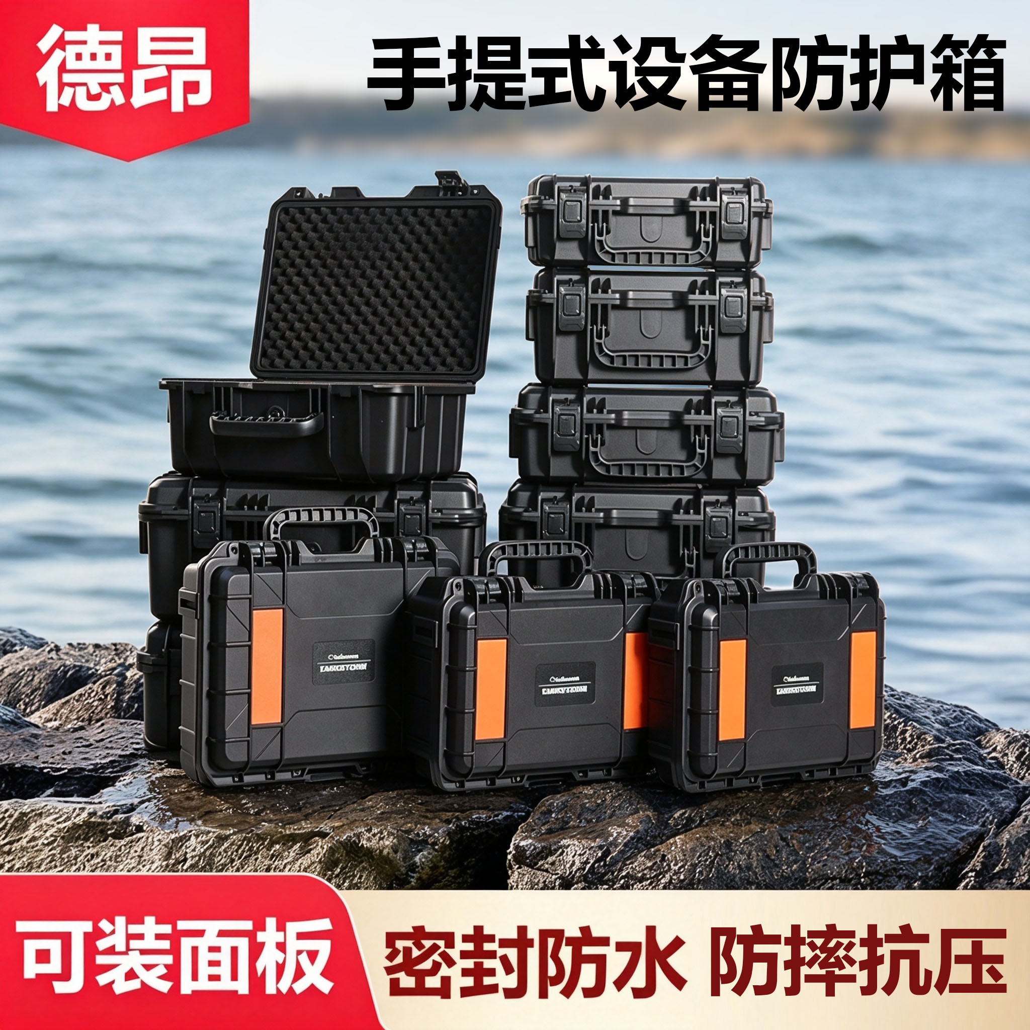 德昂仪器防护箱手提拉杆安全图片