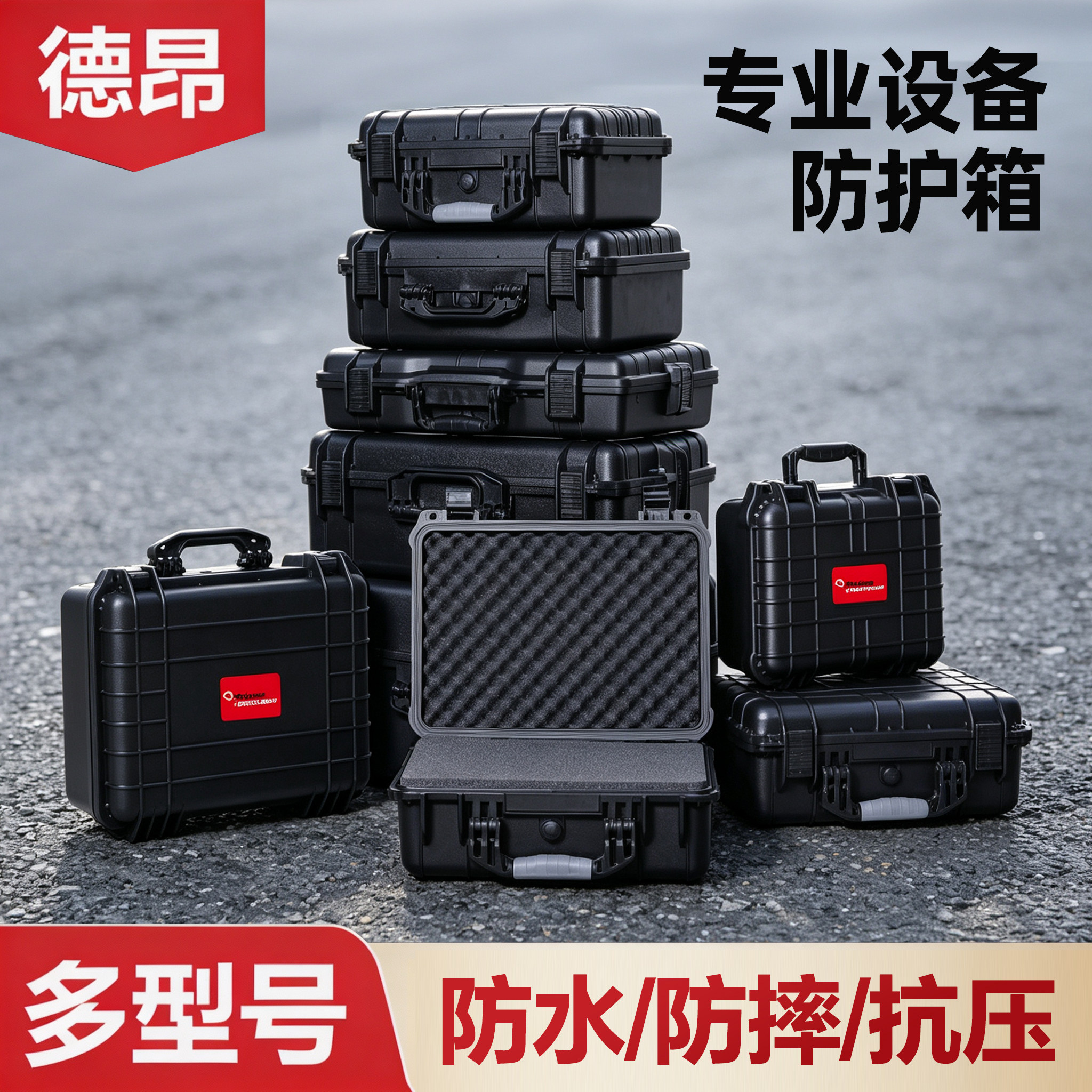 德昂拉杆防护箱大疆安全海绵