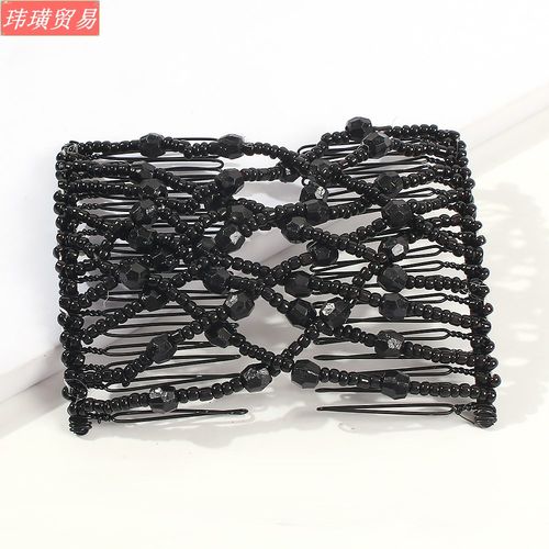 Creative elastic insert comb Styling hair accessories clip