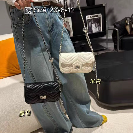 春夏新款小清新小方包新款2026女包百搭链条小包斜挎手机包