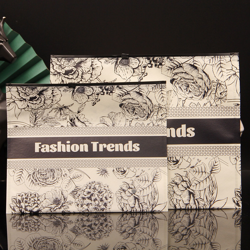 春秋打底裤包装袋秋衣秋裤鲨鱼裤无纺布拉链袋内裤棉袜通用包装袋