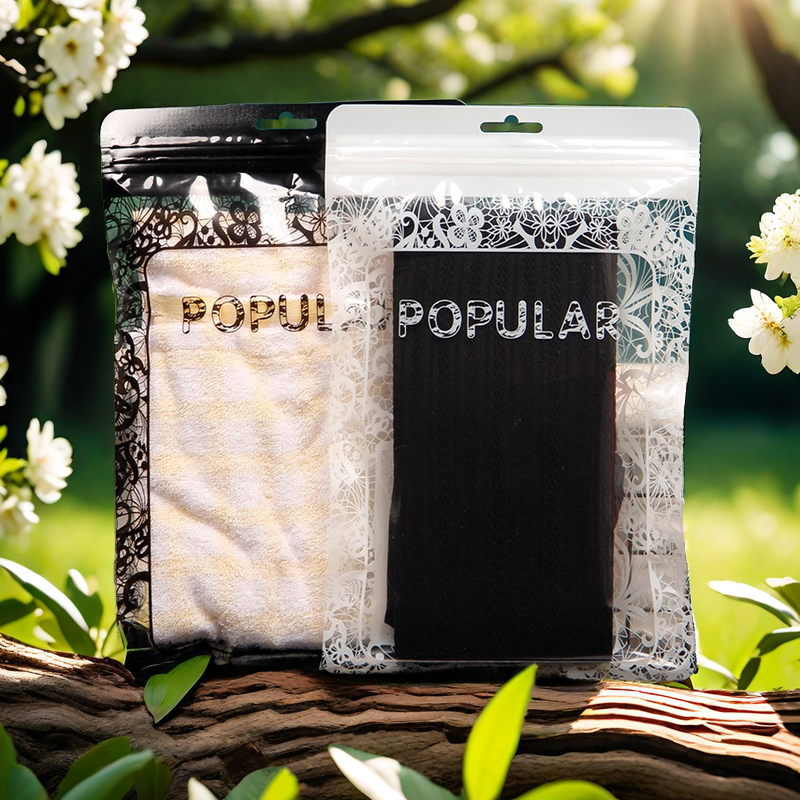 日文蕾丝打底裤包装袋内裤棉袜自封袋打底裤丝袜透明袋背心短袖袋