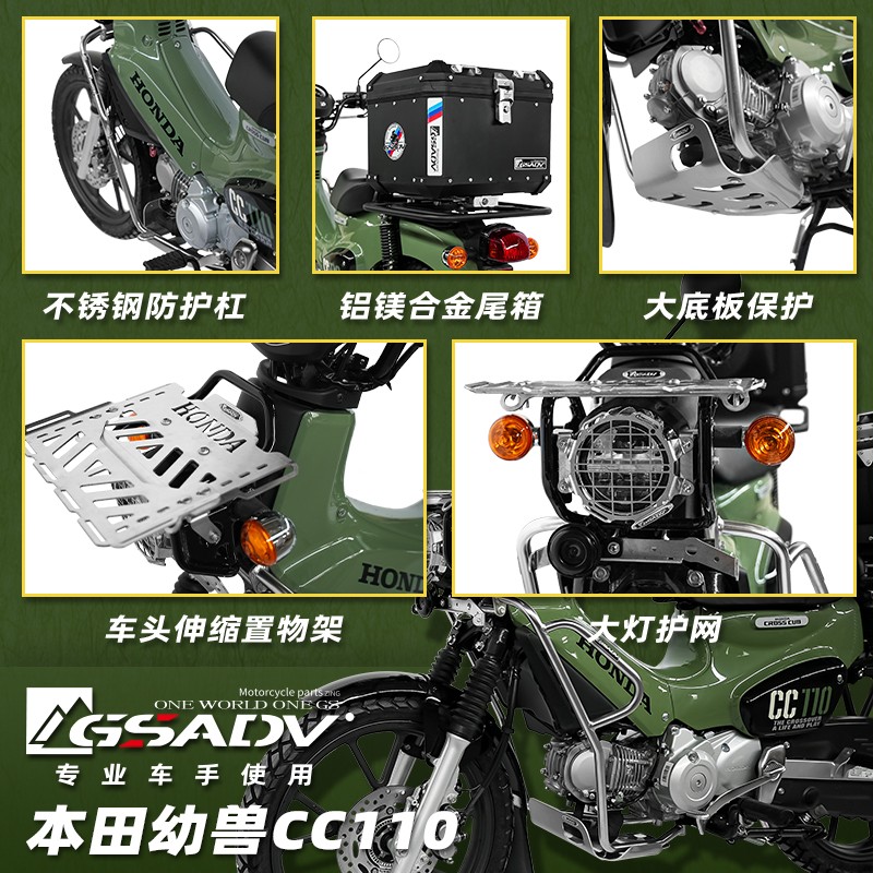 GSADV适配本田幼兽CC110改装件