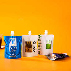 Напитков упаковки 咖啡浓缩液分装袋一次性奶茶袋豆浆中药液体袋豆浆吸嘴袋冷萃打包