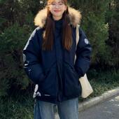 棉袄大毛领派克服棉衣厚外套 韩系宽松工装 羽绒棉服女2025冬季 新款