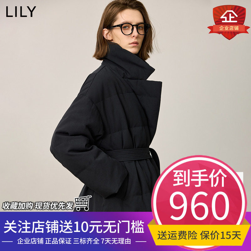 LILY商场同款2025冬新羽绒服正品