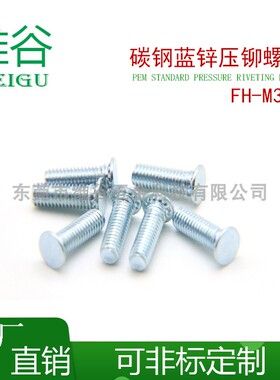 压铆螺钉FH-M3*6-7-8-9-10-12-14-16-18-20-22-24-25-30 铆螺丝钉