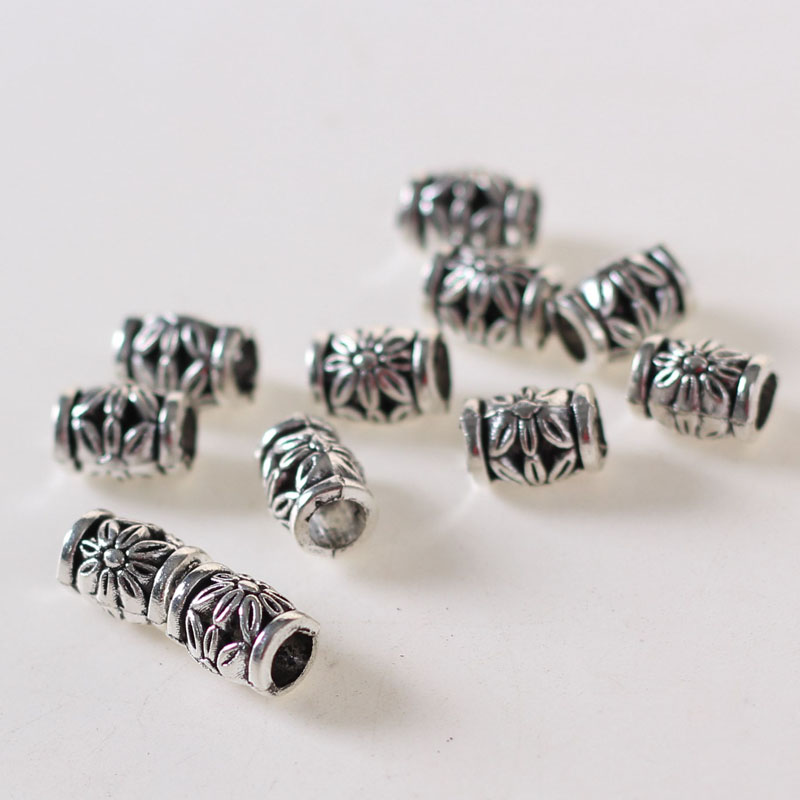 diy学生项链手工材料包古银