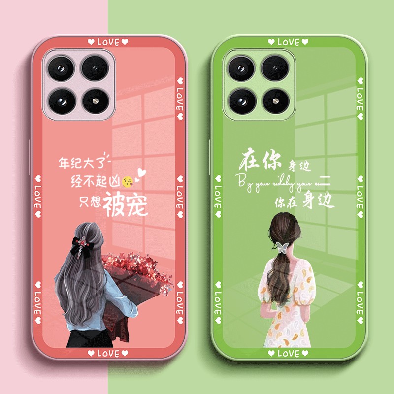 适用小米17手机壳25113PN0EC小咪17玻璃壳Xml7。新款miui17保护套小迷17全包个性时尚网红