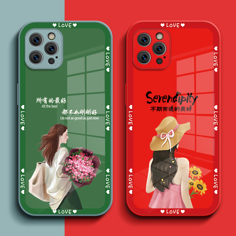 适用iphone 14pro手机壳A2892玻璃壳PgL4pro保护套ipone 14 pr0全包iph0ne14pro女款pingg14pr0奢华高级感