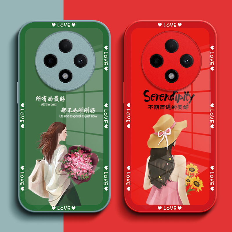 适用oppo A3 5G手机壳PKA110玻璃壳欧珀A3保护套0ppoa3全包5G女款oopoα3奢华0pp0A3高级感PKA11o个性