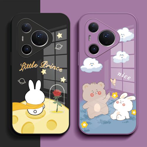 适用华为Pura80pro+手机壳LMR-AL10钢化玻璃壳pura80pro+新款保护套lmr-al10全包防摔奢华高级感创意个性