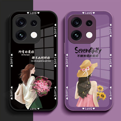 适用oppo Reno16手机壳 PMM110奢华0pporeon16保护套Ren016钢化玻璃壳rneo16全包Ooporonel6高级感 PMM11o