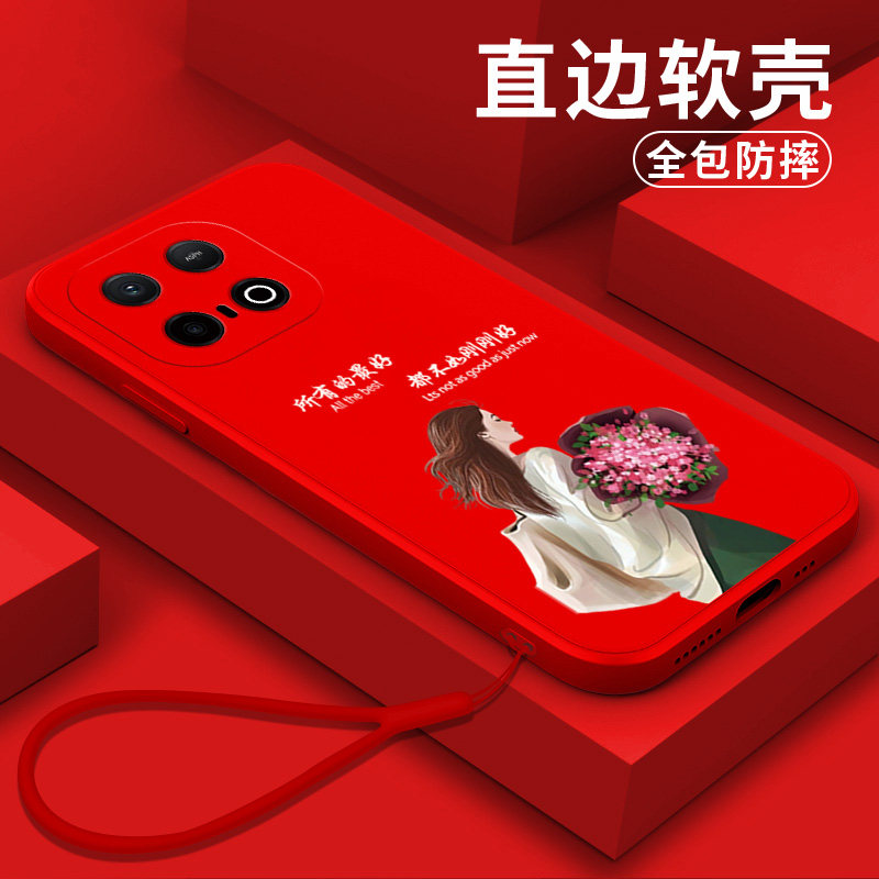 适用iqoo Z10turbopro手机壳V2453A软壳IqqoZ10turbopro硅胶Viv0ioqoz10turb0pro女神气质风保护套全包防摔