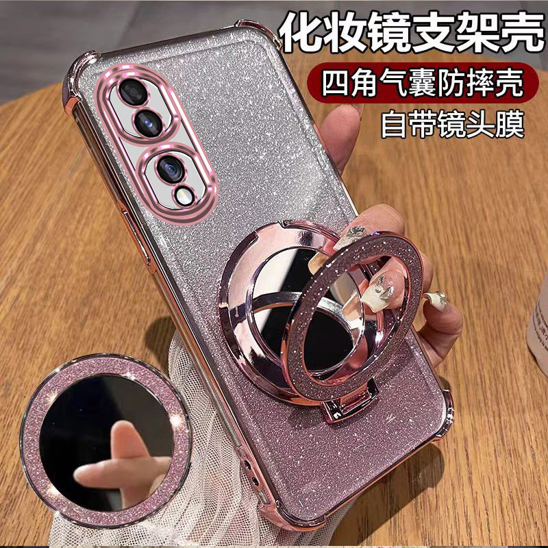 适用荣耀 70pro手机壳SDY-AN00自带镜头膜honor70pr0镜头保护七十POR镜头膜一体h0n0r70pr0镜头全包硅胶防摔