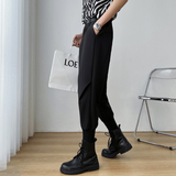 马丁靴裤子男新款男士休闲哈伦裤抖音直播轻熟风裤子潮牌6669-P58，男鞋马丁靴，电商C208A