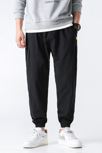 2025新款男士棉麻休闲九分裤风亚麻长裤子C203A-6616-P50控78图片