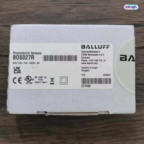 全新原装正品巴鲁夫BOS