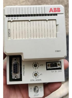 ABB DCS控制模块，型号CI801，PROFIBUS接口