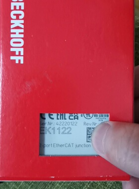 倍福BECKHOFF EK1122 原装