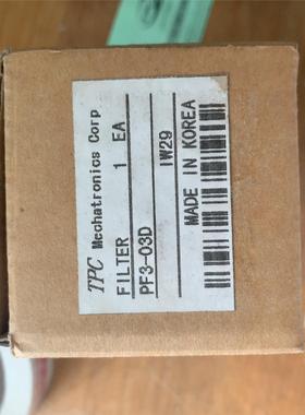 全新库存现货韩国TPC过滤器PF3-03D. PF3000一起9议价