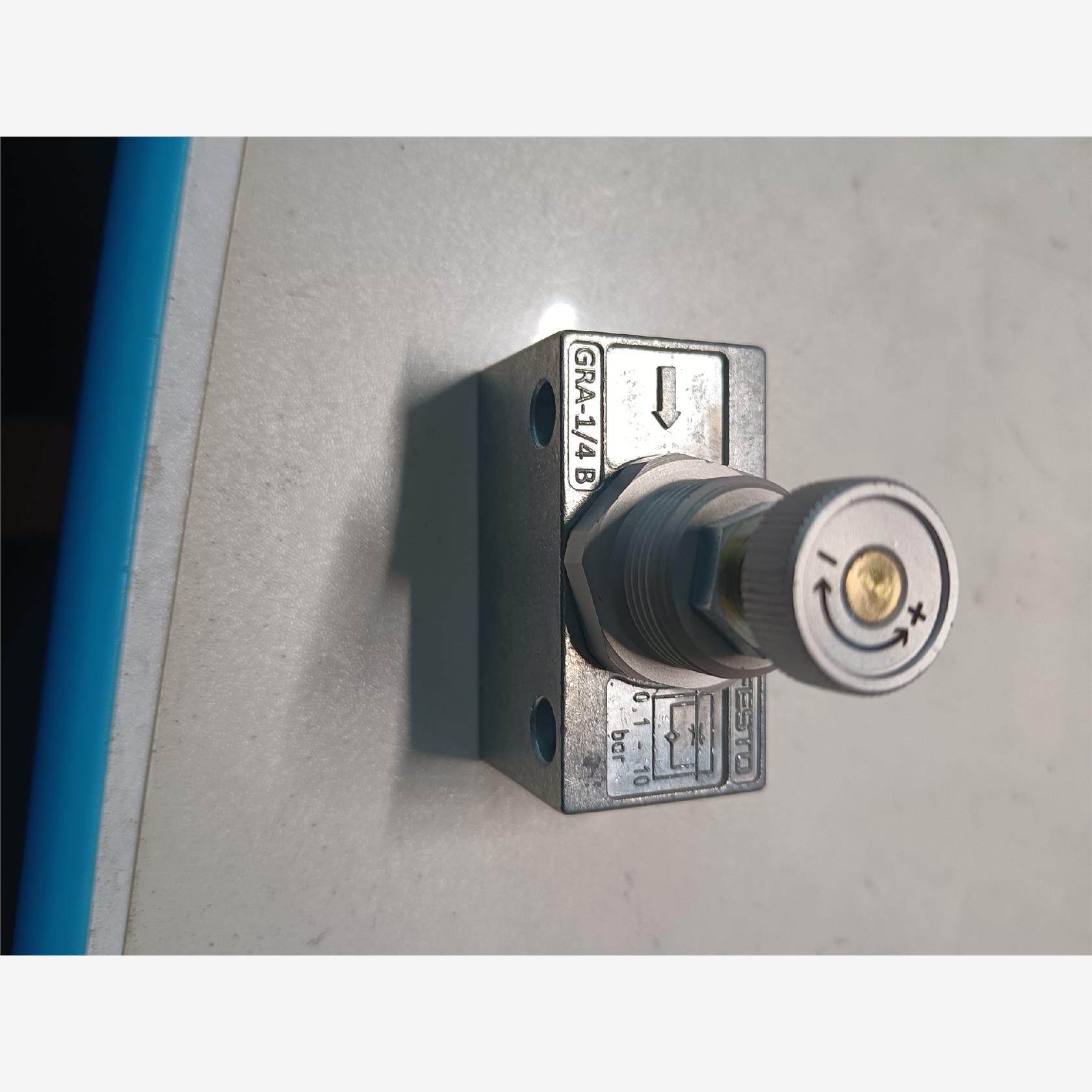 FESTO节流阀，型号GRA-1/4 B，一个几乎全新议价