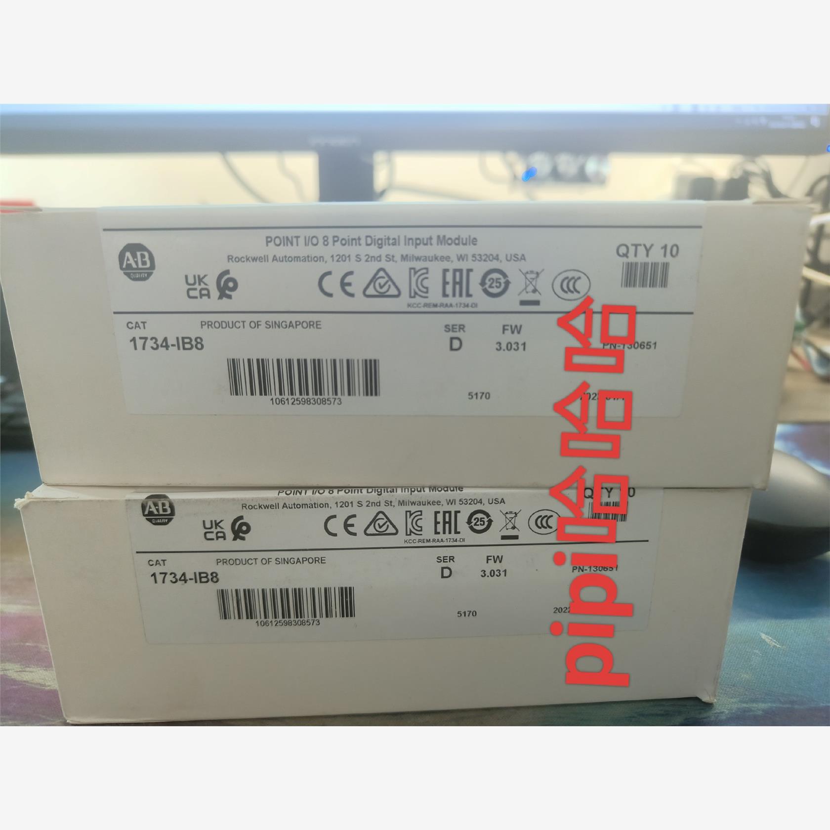 AB罗克韦尔1734-IB8 ,全新库存现货进口正品未拆封,大盒议价