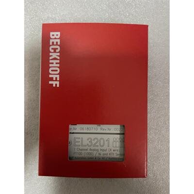 倍福模块EL3201全新原装
