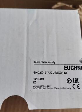 Euchner 123939 安士能安全开关 SN02X12