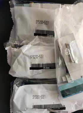 工程剩余，SMC电磁阀SY5200-5ZE1原装正品，便宜出