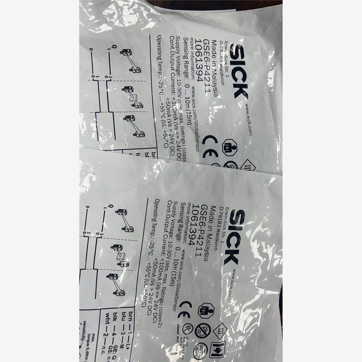 SICK西克GSE6-P4211 1061394传感器全新德