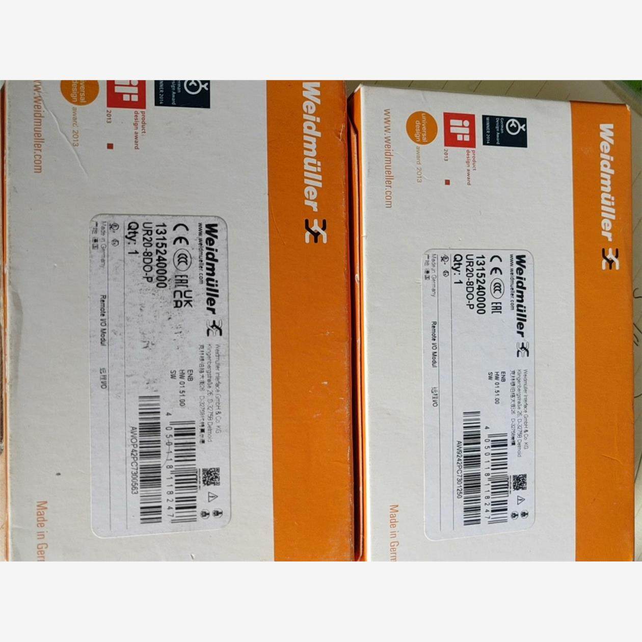 魏德米勒模块 UR20－8DO－P 1315240000全新议价