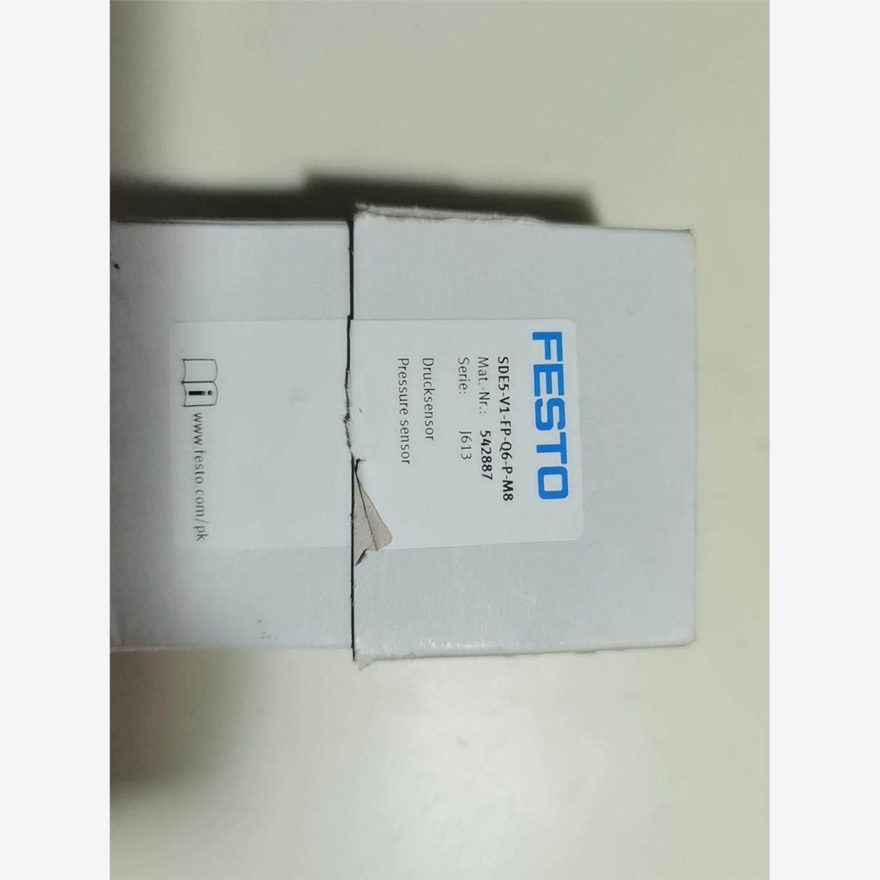 全新库存现货FESTO 压力传感器  SDE5-V1-FP-Q6